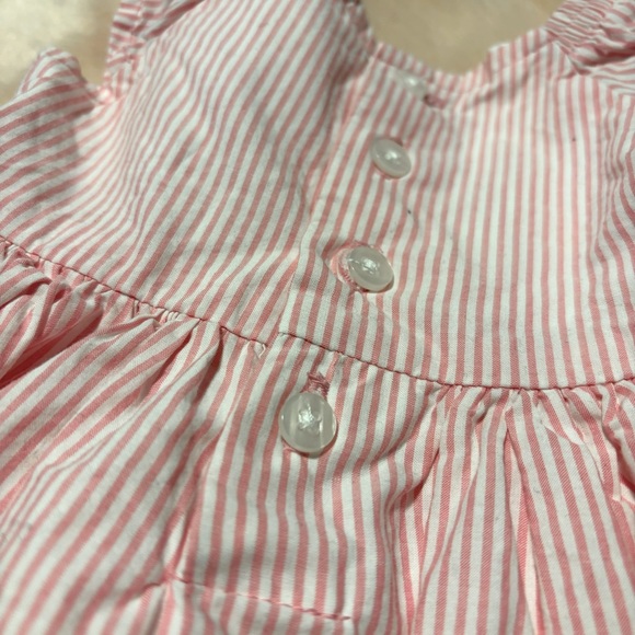 Carters baby dress in pink and white - Picture 5 of 6